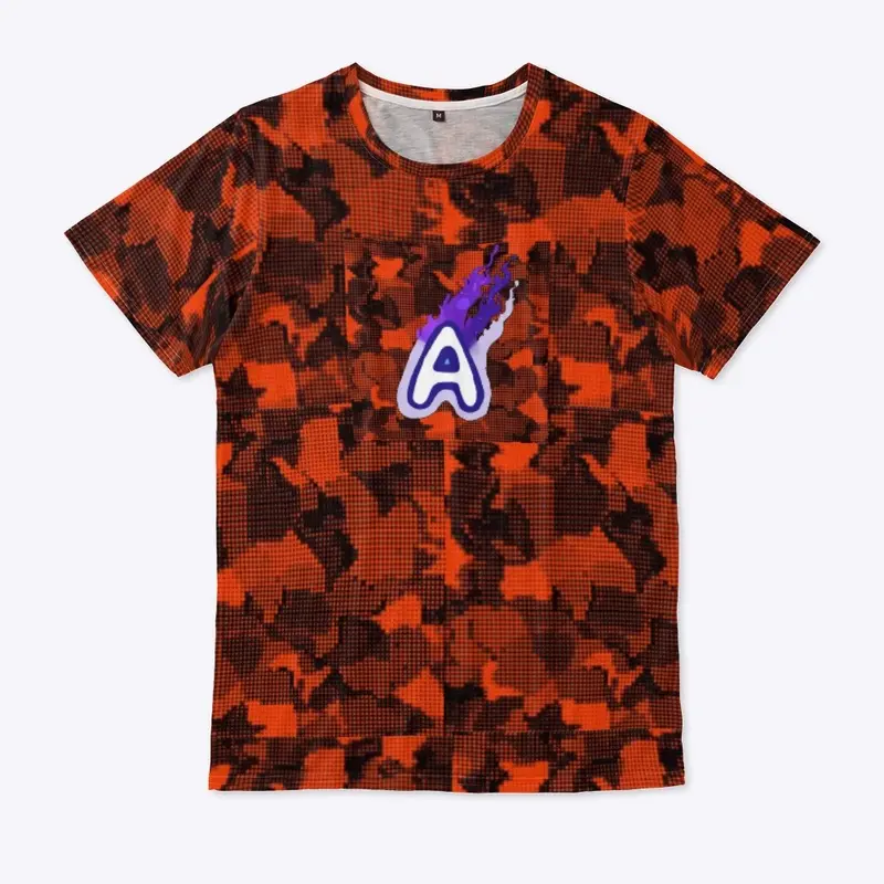 Orange Camo “A” Shirt