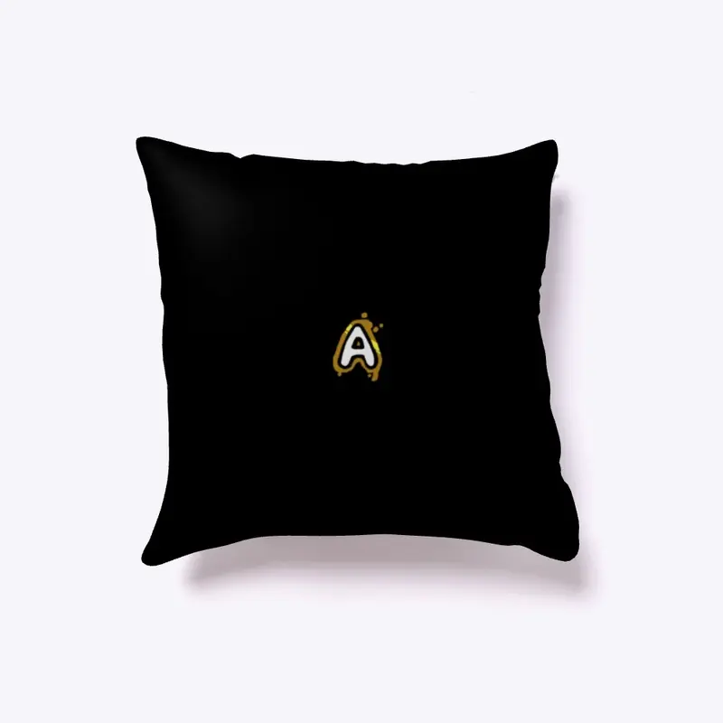 Golden “A” Pillow